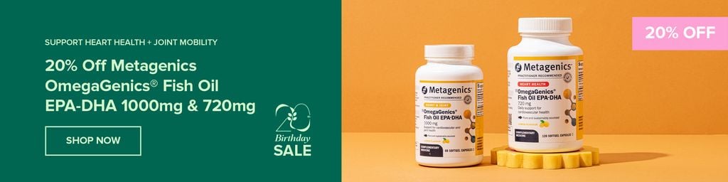 20% Off Metagenics OmegaGenics EPA DHA 1000mg & 720mg